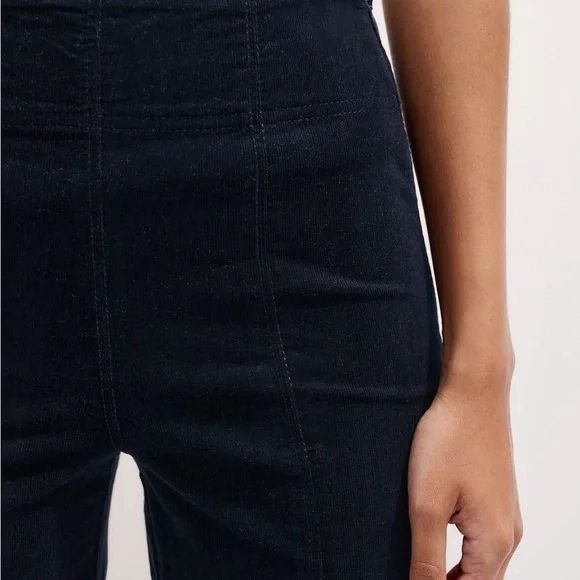 ME+EM Navy Wide-Leg Pants - Picture 5 of 8